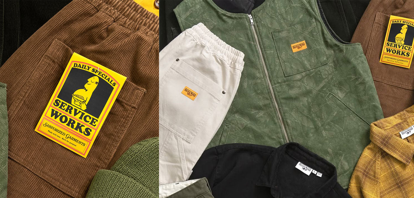 Service Works – Funktionale Workwear mit Streetwear-DNA bei Hidden Corner Leverkusen