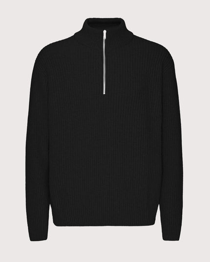 Colorful-Standard-Merino-Quarter-Zip-Deep-Black-03