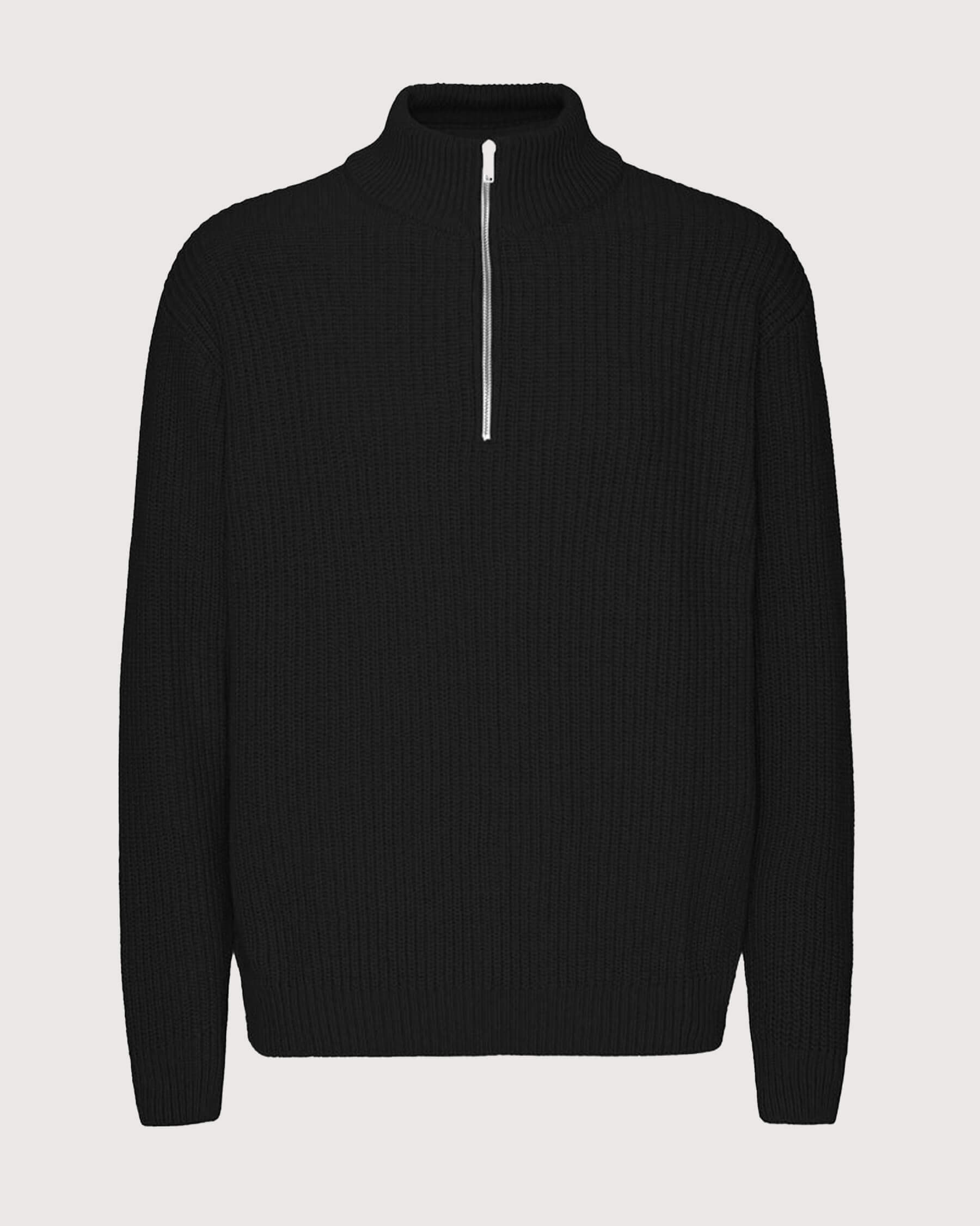 Colorful-Standard-Merino-Quarter-Zip-Deep-Black-03