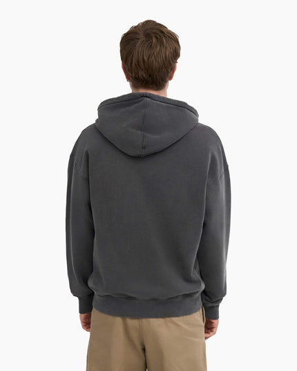 Colorful Standard Organic Oversized Zip Hood Faded Black