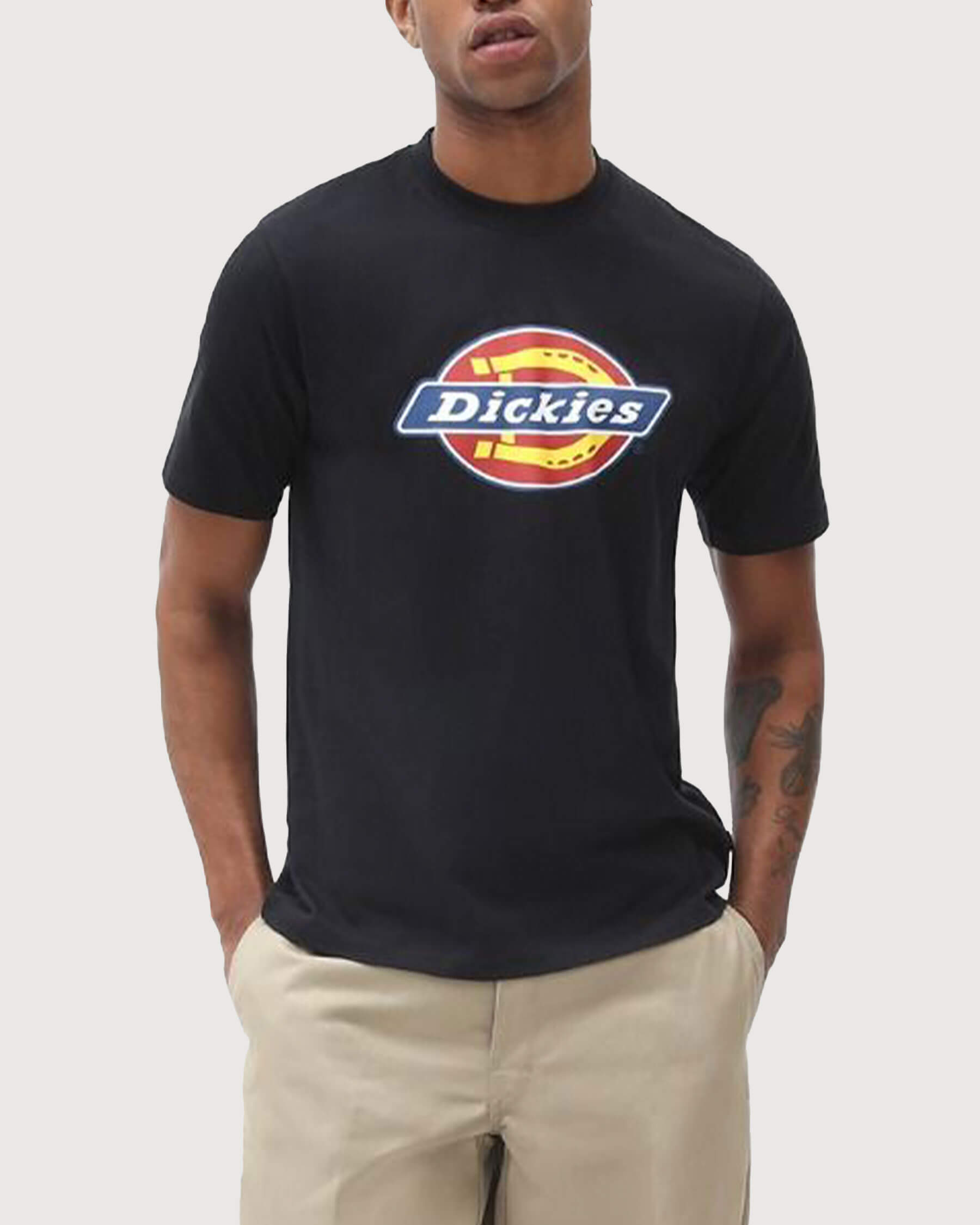 Dickies-Icon-Logo-T-shirt-schwarz-03