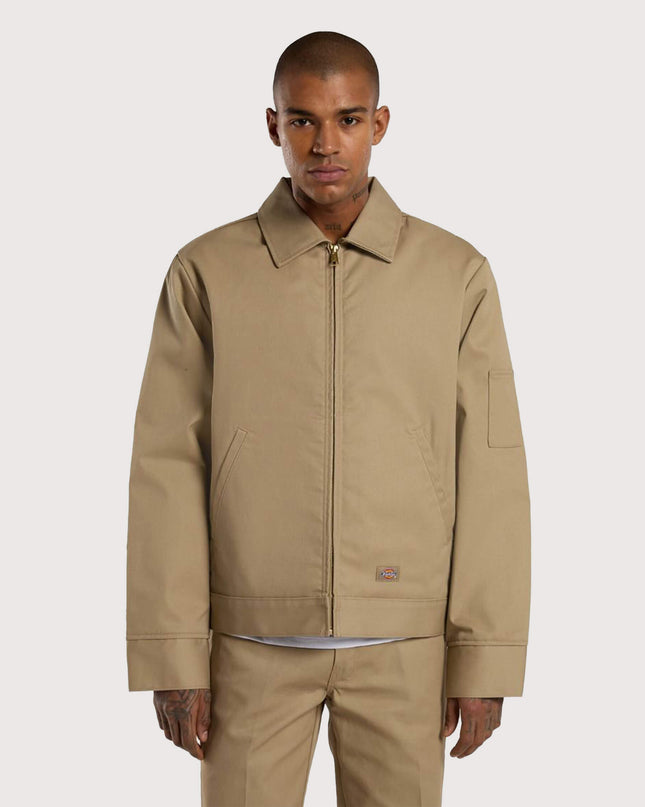 Dickies-Lined-Eisenhower-Jacke-Khaki-01