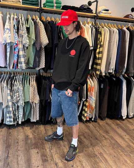 Edwin Japanese Sun Sweatshirt Schwarz
