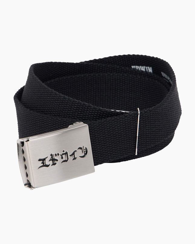 Edwin-Katakana-Clip-Belt-Schwarz-01