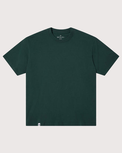 Edwin-Oversize-Basic-T-Shirt-Grün-01
