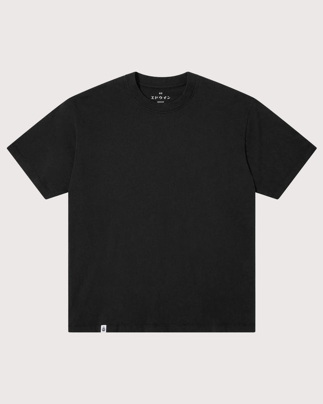 Edwin-Oversize-Basic-T-Shirt-Schwarz-01
