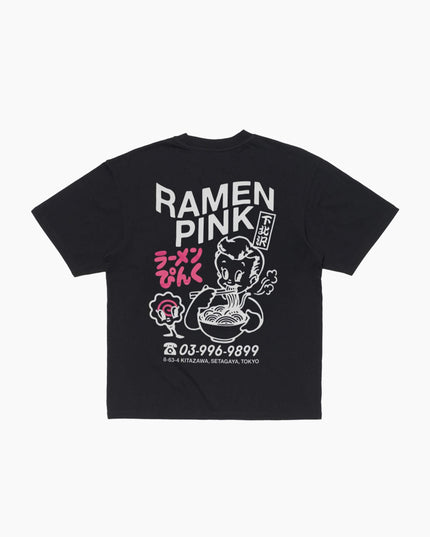 Edwin-Ramen-Pink-T-Shirt-Schwarz-01