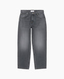 Edwin Tyrell Pant Schwarz Radium Wash, Studio-Frontansicht 5-Pocket, 13.56oz Pembroke Black Denim