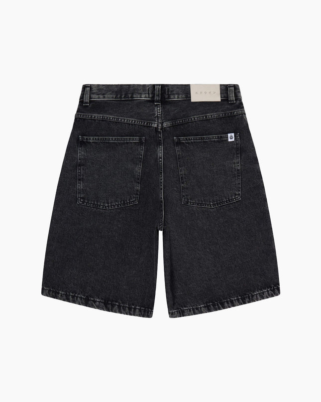 Edwin Worker Short Pembroke Black Denim – Seitenansicht