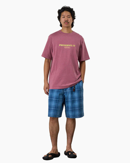 Gramicci-Footprints-T-Shirt-Pigment-Dyed-Red-02