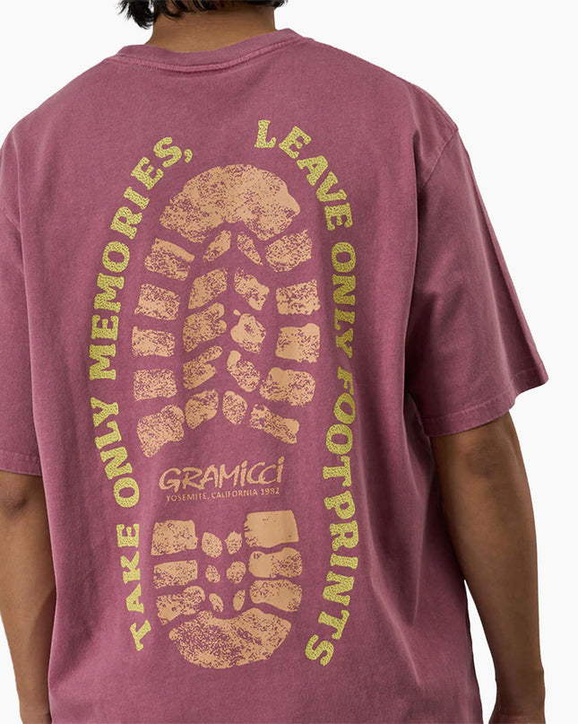 Gramicci-Footprints-T-Shirt-Pigment-Dyed-Red-03