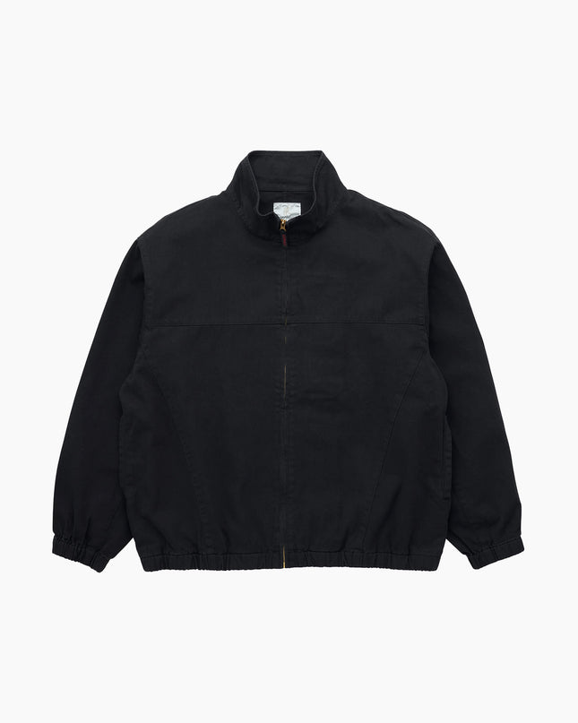 Gramicci Twill-Around Jacket Double Navy, Modell Frontansicht, Organic Cotton Twill Outdoor-Jacke