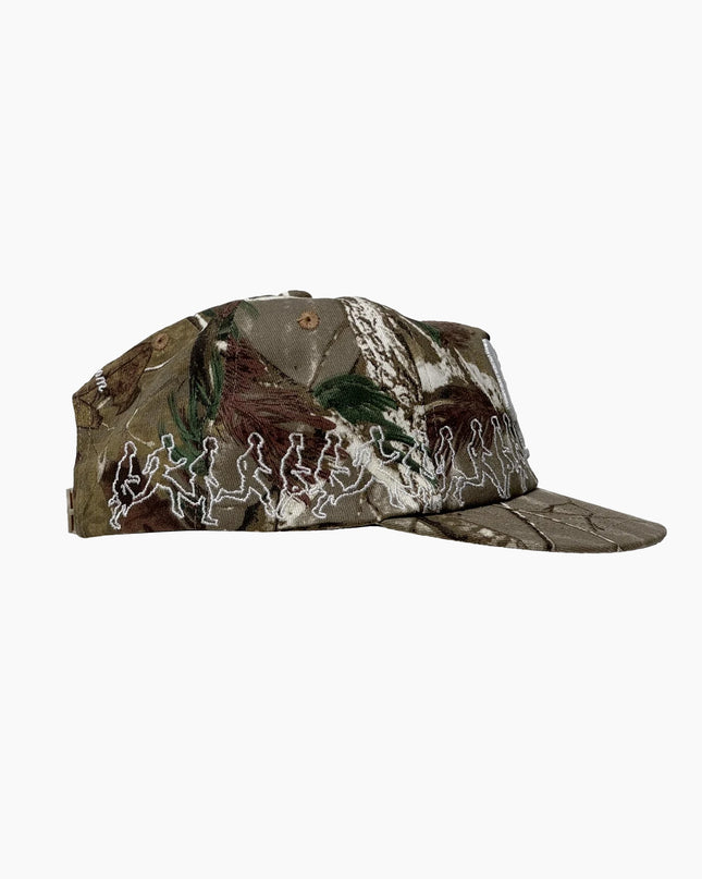 Green Room Realtree Runners Cap rechte Seitenansicht, All around Embroidery weiße Figuren Realtree Camo Cap, Green Room Headwear