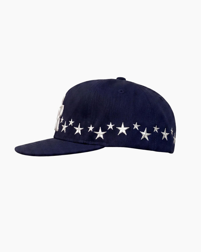 Green Room Stars Cap Navy Blue, zweite Ansicht, All around Embroidery Sterne weiß navy Green Room Cap
