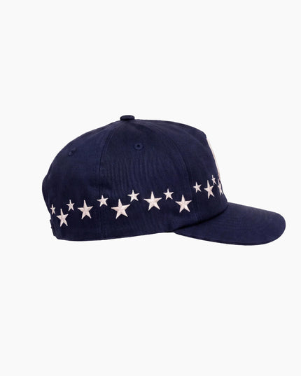 Green Room Stars Cap Navy Blue, dritte Ansicht, All around Embroidery Sterne weiß navy Green Room Cap
