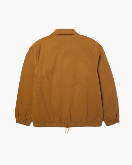 HUF 89 Twill Coaches Jacket Rubber White, Rückenansicht, HUF 89 Coaches Jacket Twill Rubber White Herbst