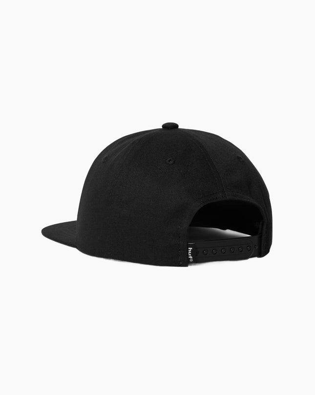 HUF-Classic-Arch-Snapback-Schwarz-Weiß-03