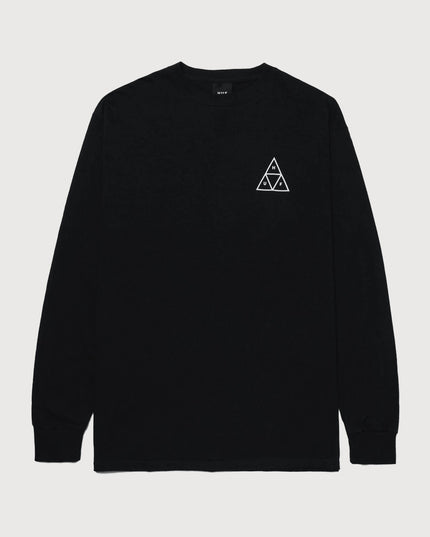 HUF-Essentials-Triple-Triangle-Longsleeve-Schwarz-01