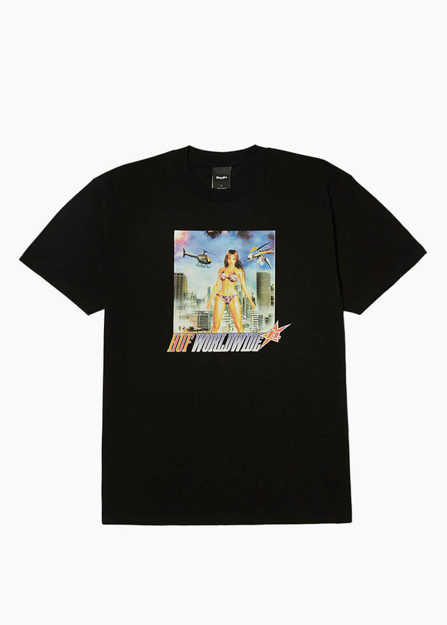 HUF-In-The-Skies-T-Shirt-Schwarz-01