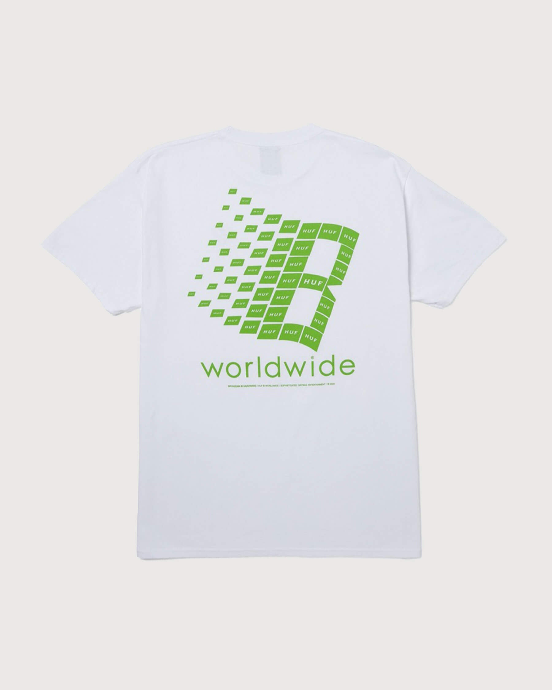 HUF-X-Bronze-T-Shirt-Weiß-02