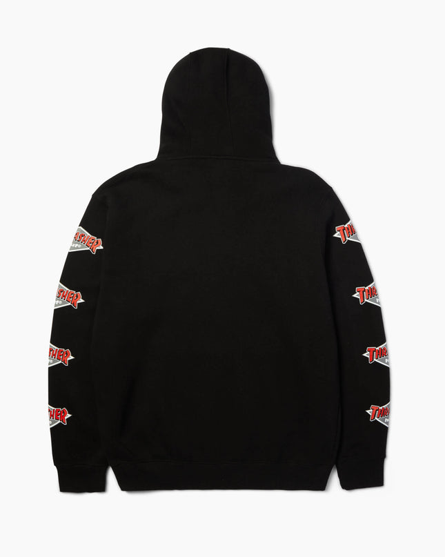 HUF-x-Thrasher-Logo-Hoodie-Schwarz-02
