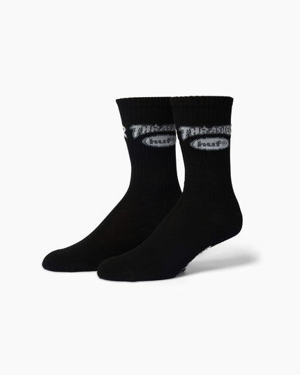 HUF-x-Thrasher-Logo-Socken-Schwarz-OS-01