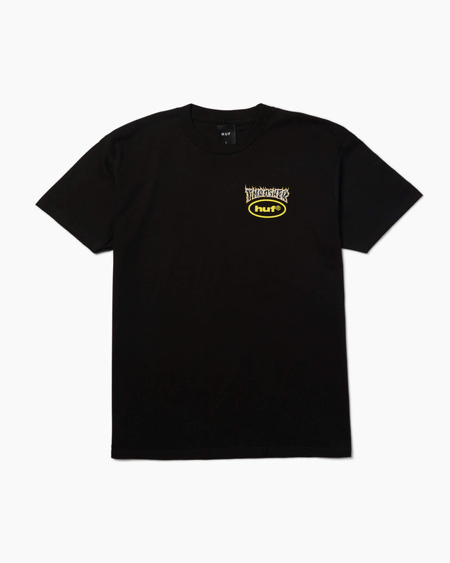 HUF-x-Thrasher-T-Shirt-Meltdown-Schwarz-01
