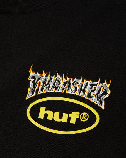 HUF-x-Thrasher-T-Shirt-Meltdown-Schwarz-03