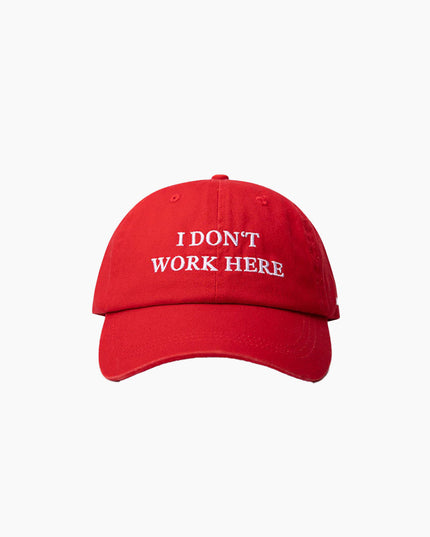 Hatline-Lab-Dad-Cap-Red-I-Don't-Work-Here-01