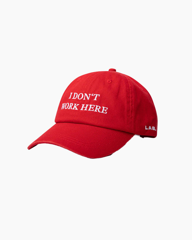 Hatline-Lab-Dad-Cap-Red-I-Don't-Work-Here-02