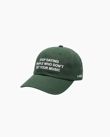 Hatline-Lab-Dad-Cap-Stop-Dating-People-Grün-03