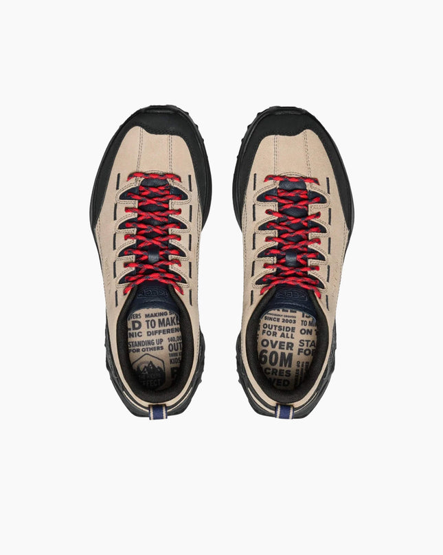 KEEN Jasper Zionic Safari Sky Captain, Vogelperspektive, KEEN Wildleder Sneaker Safari beige blau Herren
