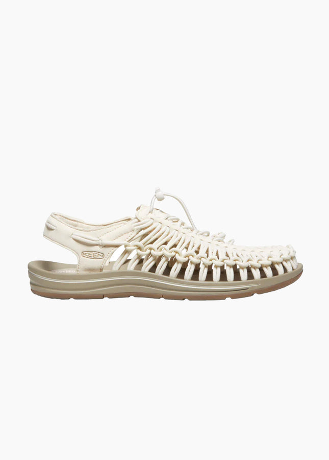 KEEN-Uneek-Sandale-White-Cap-Cornstalk-01