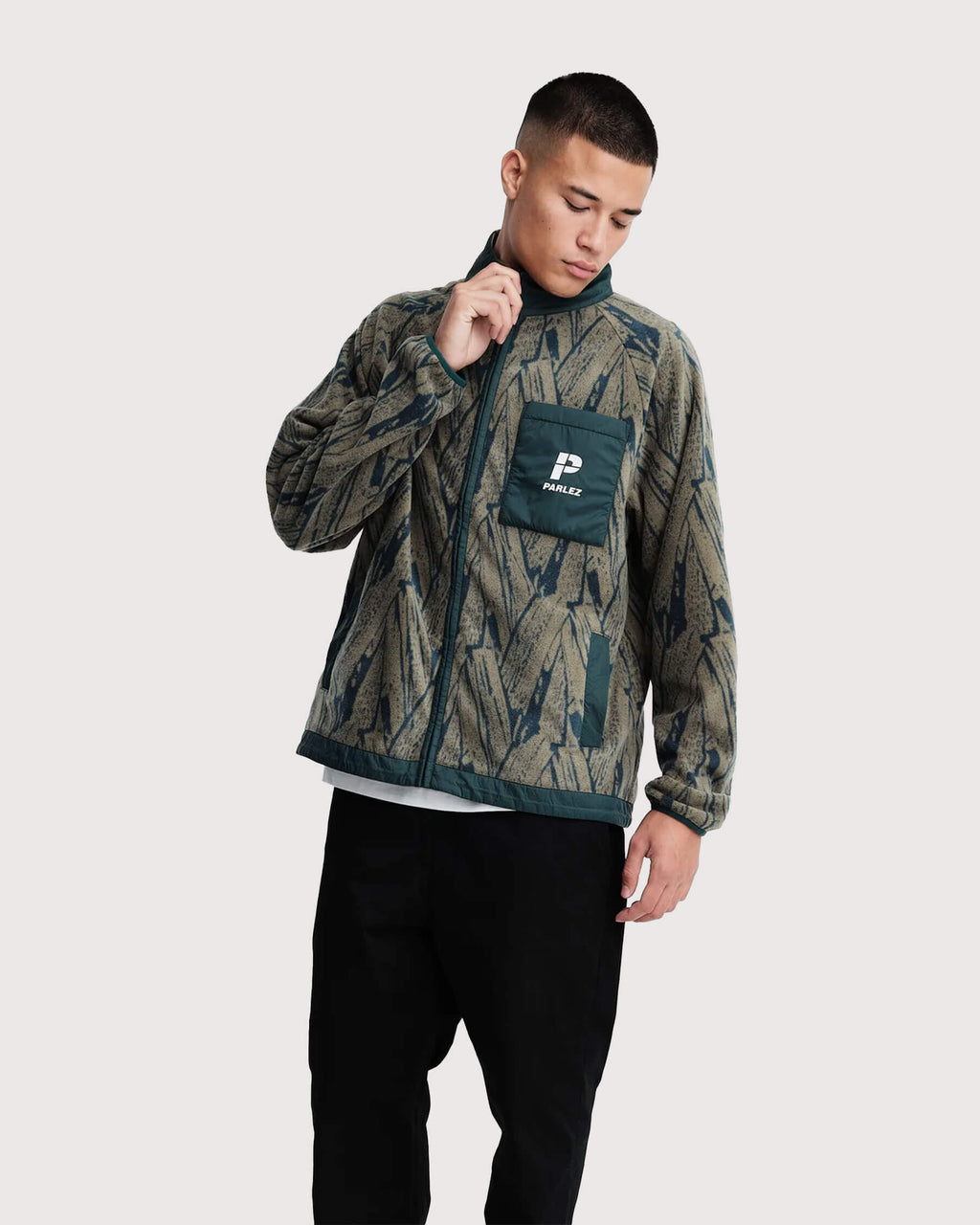 Parlez-Duke-Fleece-Olive-Green-01