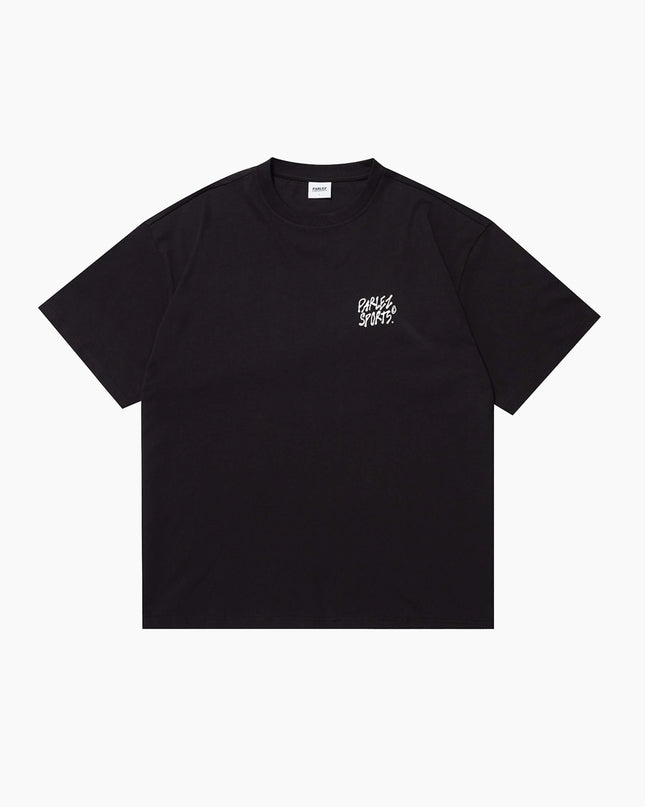 Parlez-Reach-Oversized-T-Shirt-Schwarz-01