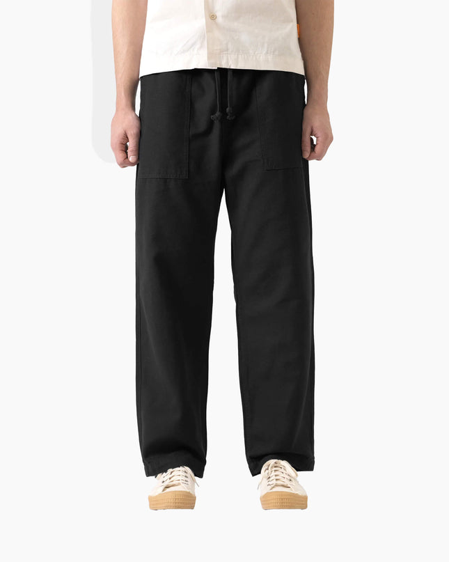 Service Works Chef Pants Schwarz, Lifestyle-Aufnahme, Service Works London Canvas Hose schwarz Relaxed Fit