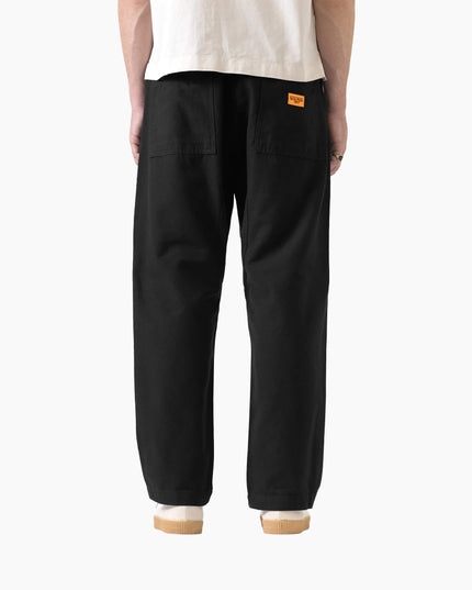 Service Works Classic Chef Pants Schwarz, Lifestyle zweite Aufnahme, 360gsm Organic Canvas Hose schwarz GOTS