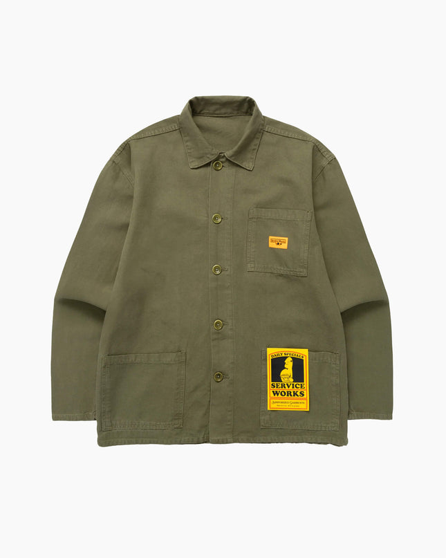 Service Works Classic Chore Shirt Olive