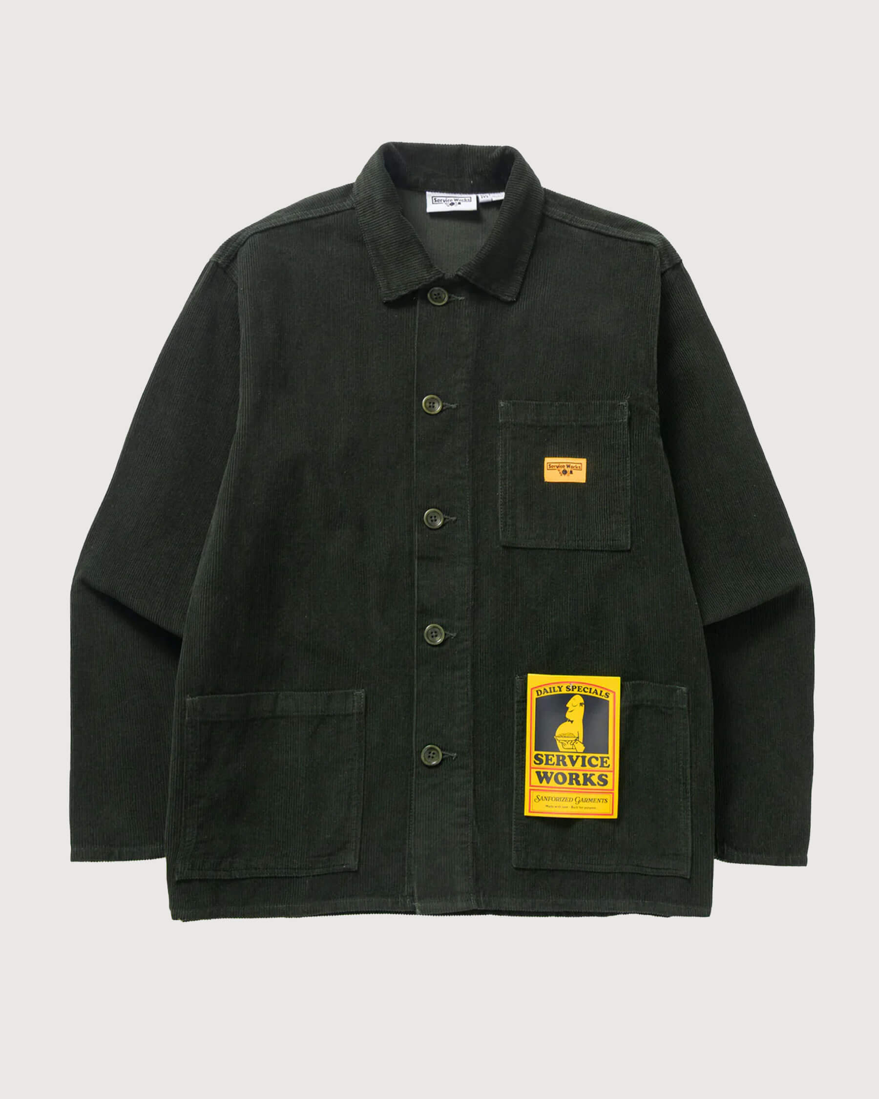 Service Works Corduroy Chore Shirt Coppice