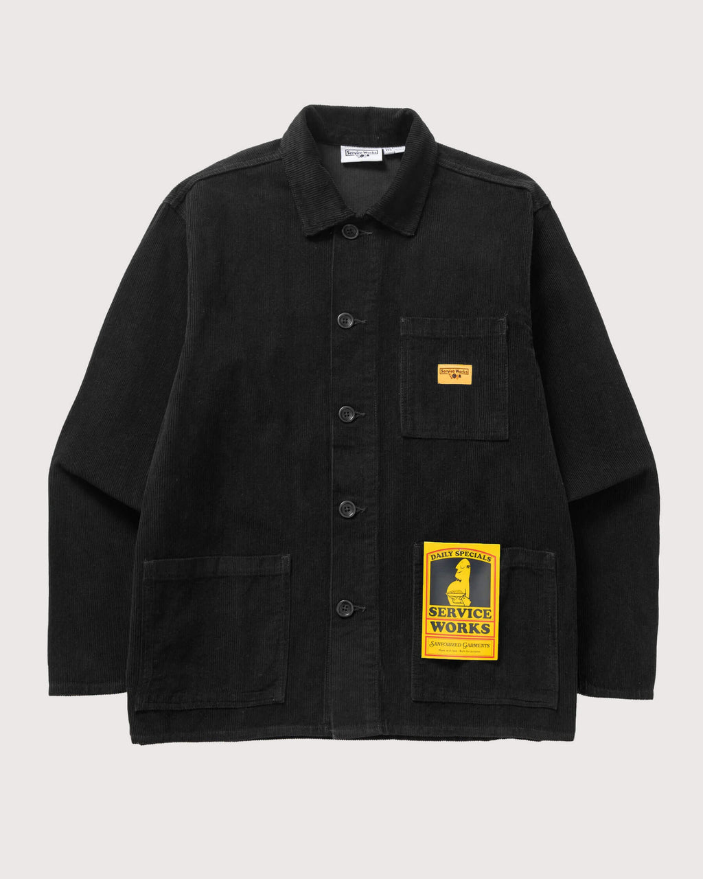 Service-Works-Corduroy-Chore-Shirt-Schwarz-01
