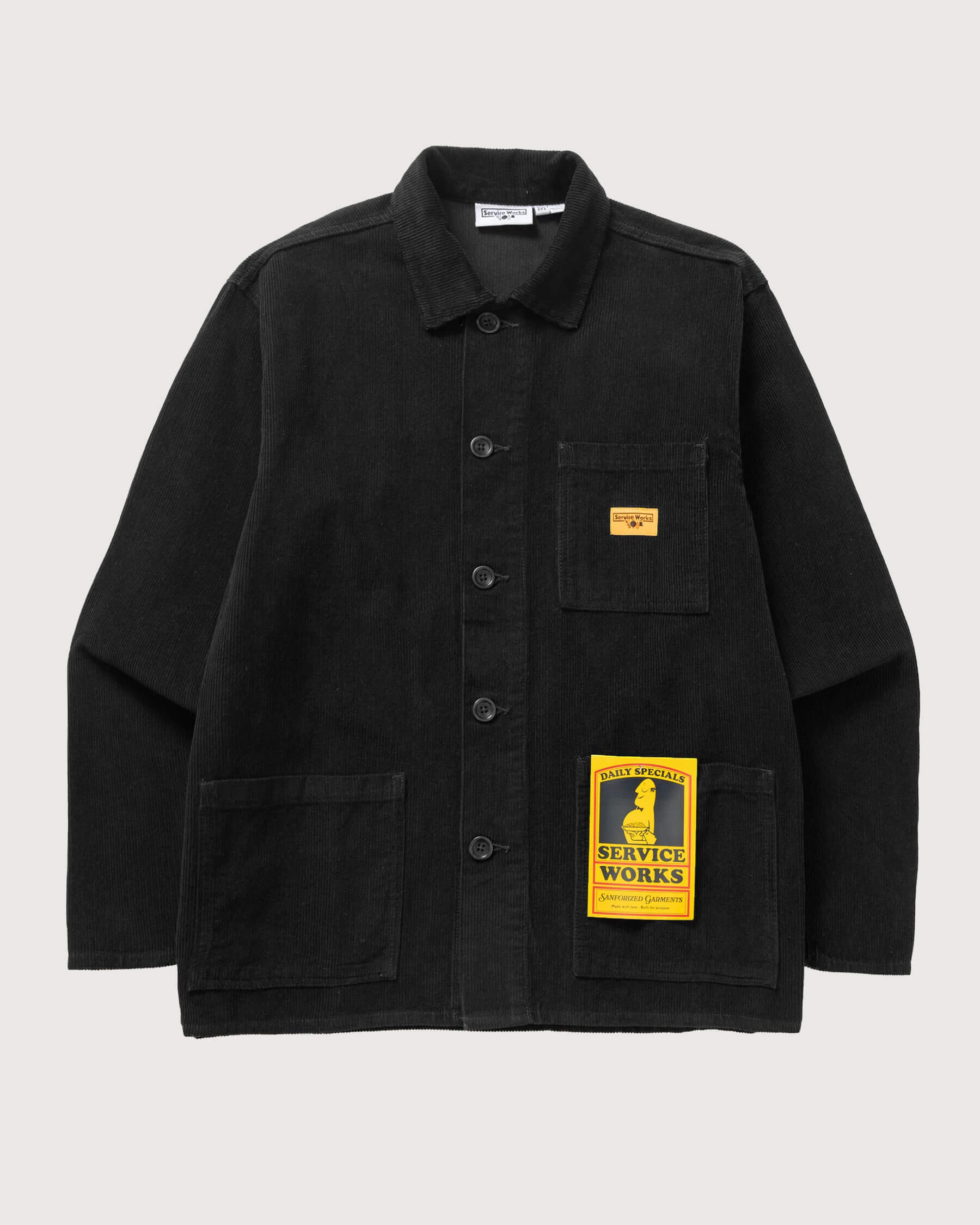 Service-Works-Corduroy-Chore-Shirt-Schwarz-01