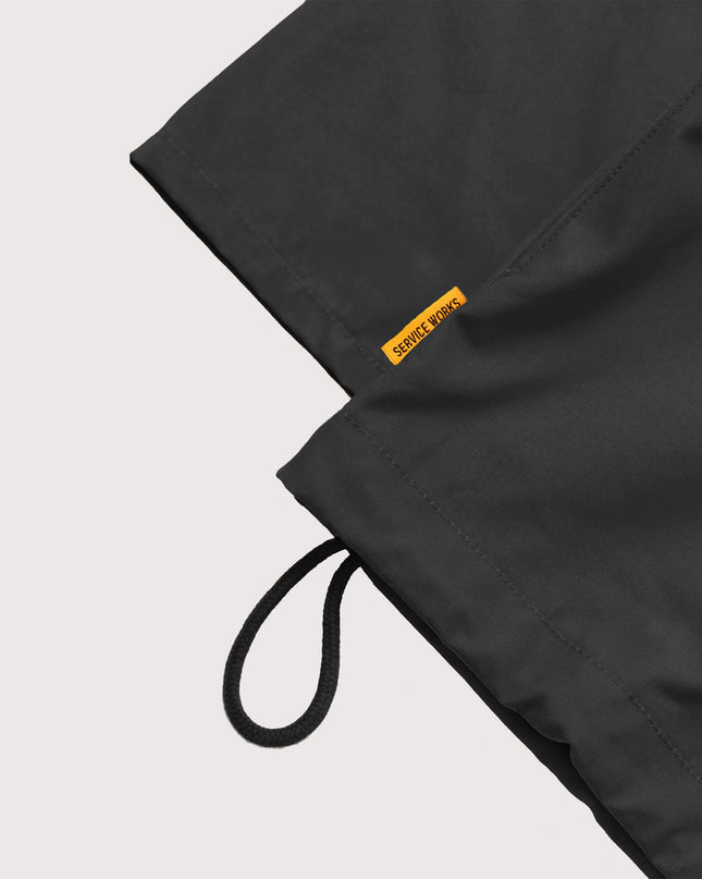 Service Works Waxed Cotton Allotment Parka Schwarz