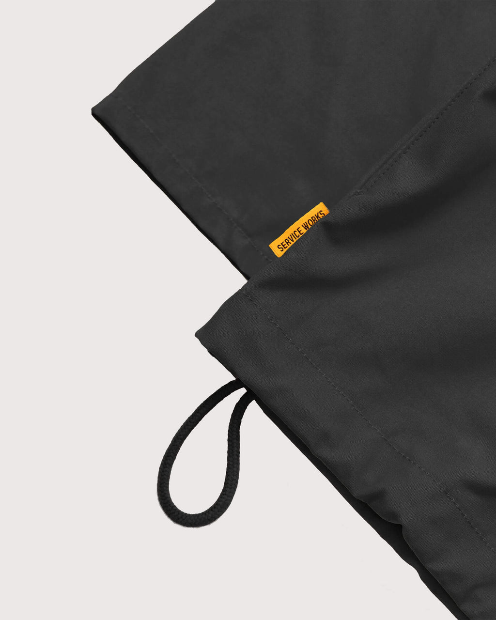 Service Works Waxed Cotton Allotment Parka Schwarz