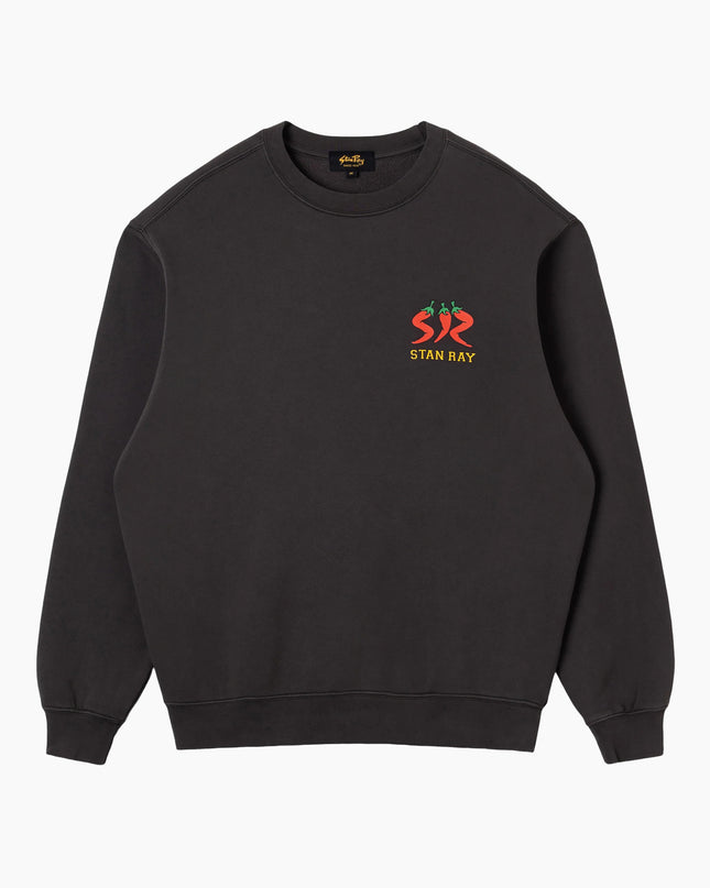 Stan-Ray-Sweatshirt-Pepper-Crew-Raven-Black-01