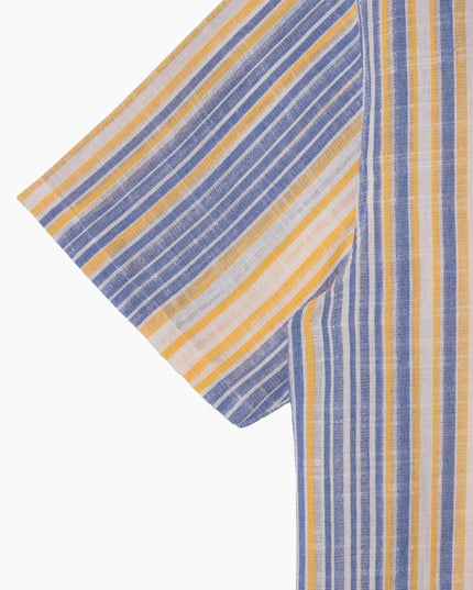 Stan-Ray-Tour-Shirt-Blue-Yellow-Stripe-04