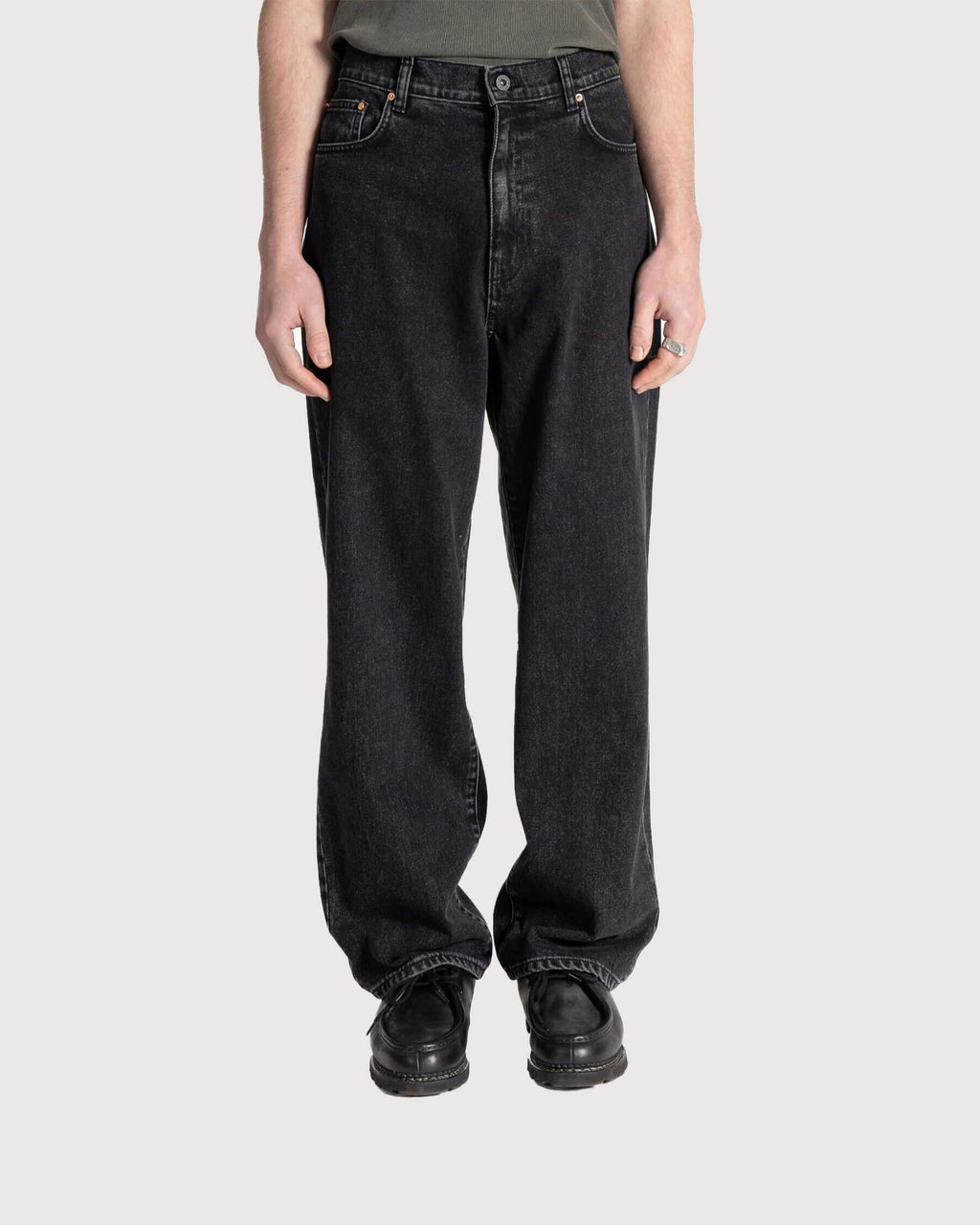 Stan Ray Wide 5 Stonewashed Black Denim