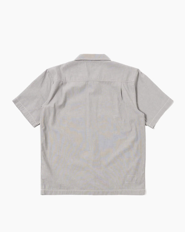 Universal-Works-Hemd-Izumi-Cotton-Izumi-Cotton-Fatigue-Grau-02