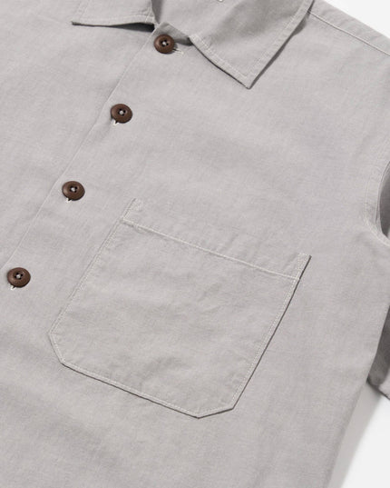 Universal-Works-Hemd-Izumi-Cotton-Izumi-Cotton-Fatigue-Grau-03
