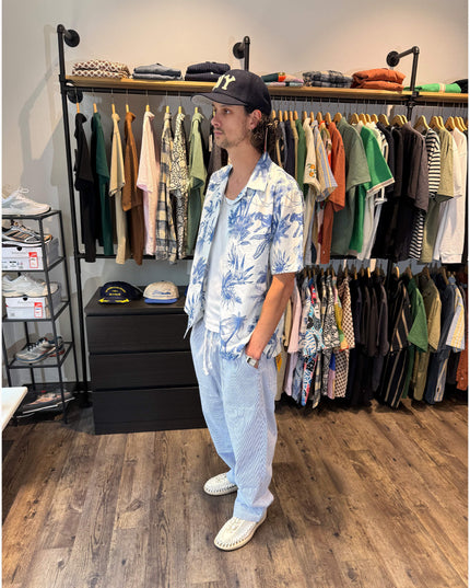 Universal-Works-Hemd-White-Jungle-Toile-Poplin-Camp-Look