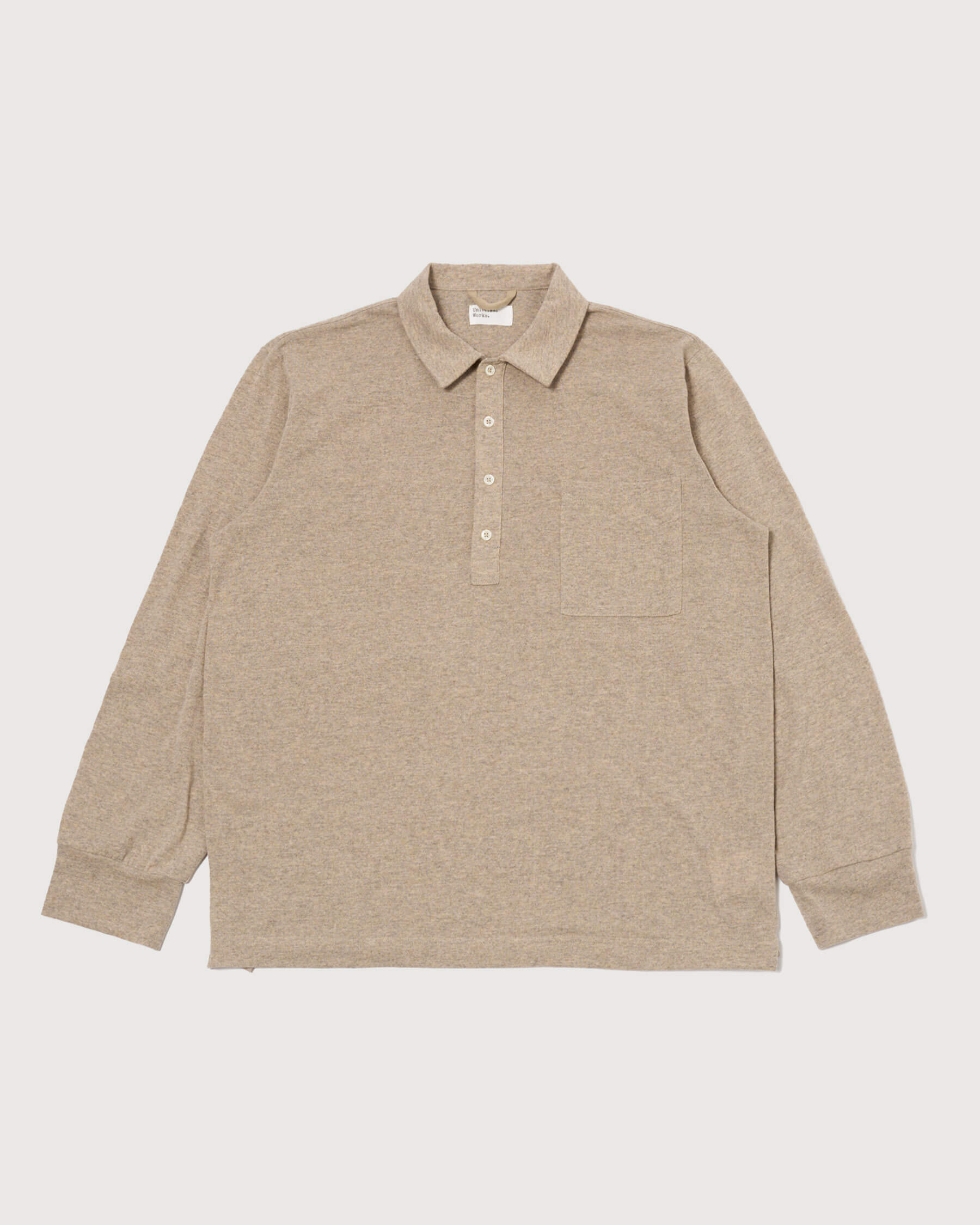 Universal-Works-Longsleeve-33405-Dark-Sand-03